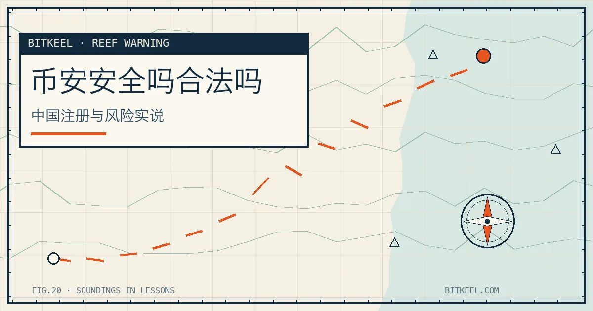 币安是否安全合法示意:天平一端是平台风控与规模,另一端是监管政策与个人安全的海图
